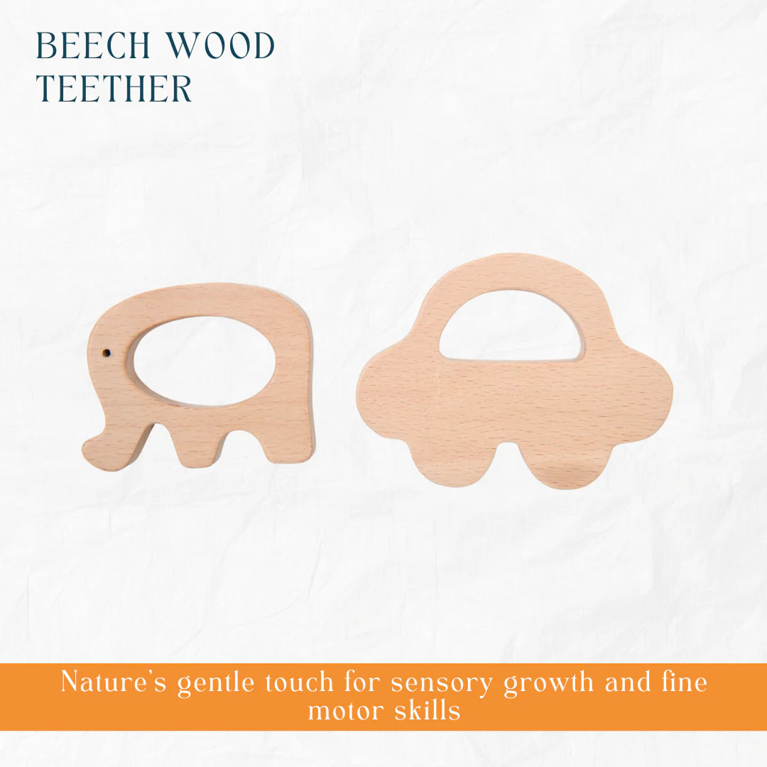 Newborn Gift Set – Skwish Rattle, Clacker Rattle & Wooden Teethers - Image 10